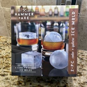 4/$15 - Sphere and Cube Ice Cube set